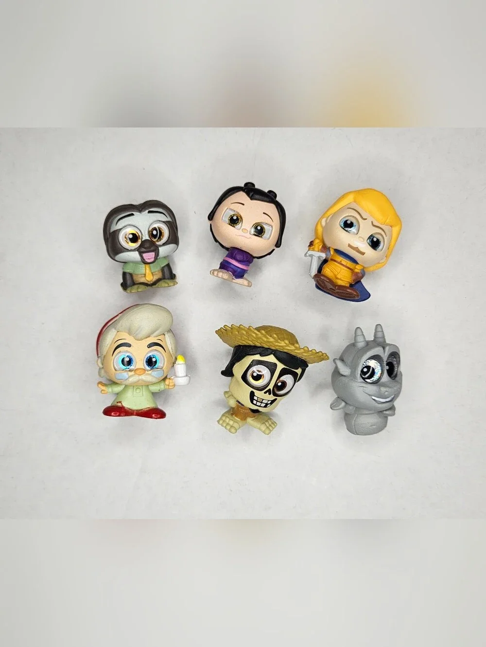 Disney Doorables Series 10/12 Mix Lot of 6 Coco, Hunchback, Zootopia, Pinocchio